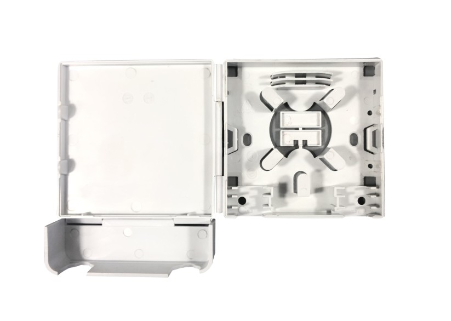 Mini Type 1 Port Indoor ABS Wall Mounted Dust Proof Design Fiber Cable FTTH Terminal Box, Mini Type 1 Port Indoor ABS Wall Mounted Dust Proof Design Fiber Cable FTTH Terminal Box,